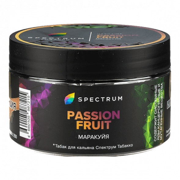 Табак Spectrum Hard - Passion Fruit (Маракуйя, 200 грамм) купить в Владивостоке