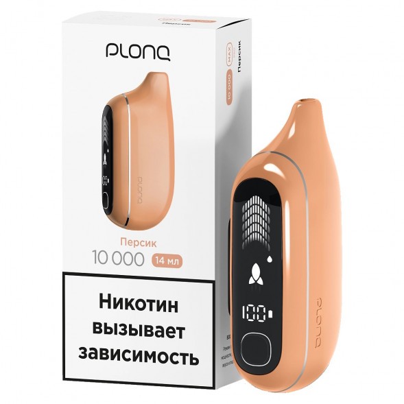 PLONQ MAX PRO - Персик (10000 затяжек) купить в Владивостоке