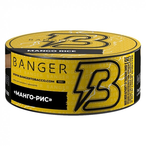 Табак Banger - Mango Rice (Манго-Рис, 100 грамм) купить в Владивостоке