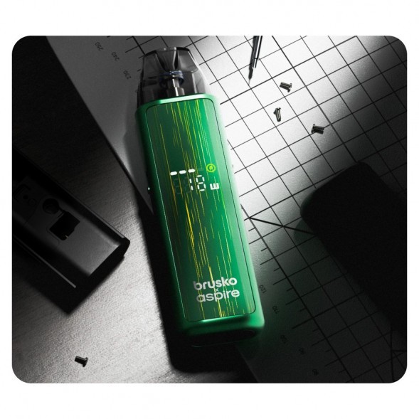 Электронная сигарета Brusko - Minican 6 (Изумрудный - Forest Green) купить в Владивостоке