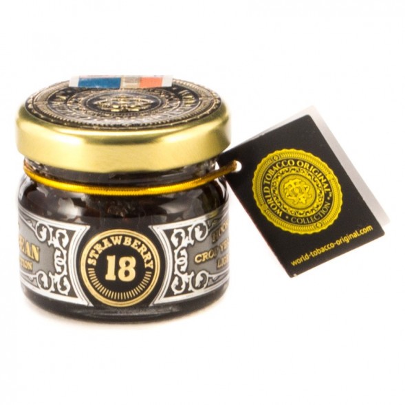 Табак WTO - Caribbean 18 Strawberry (Клубника, 20 г) купить в Владивостоке