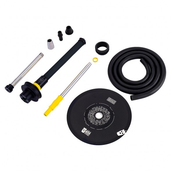 Кальян MISHA Rebel - Revolt Lemon Black (Жёлтый Чёрный, Без Колбы) купить в Владивостоке