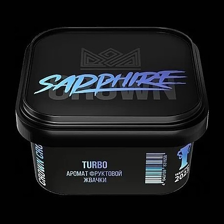 Табак Sapphire Crown - Turbo (Фруктовая Жвачка, 200 грамм) купить в Владивостоке