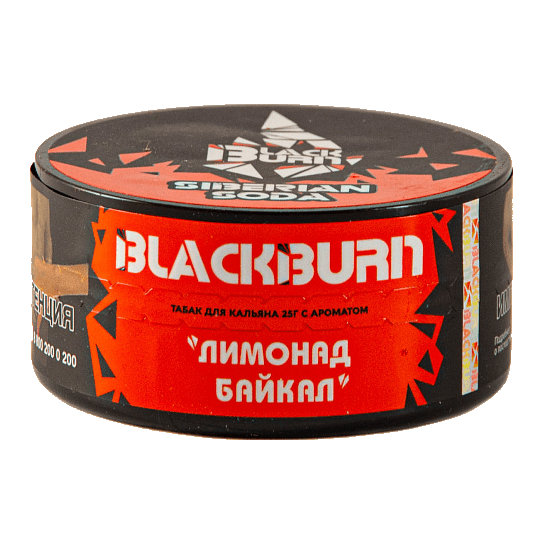 Табак BlackBurn - Siberian Soda (Лимонад Байкал, 25 грамм) купить в Владивостоке