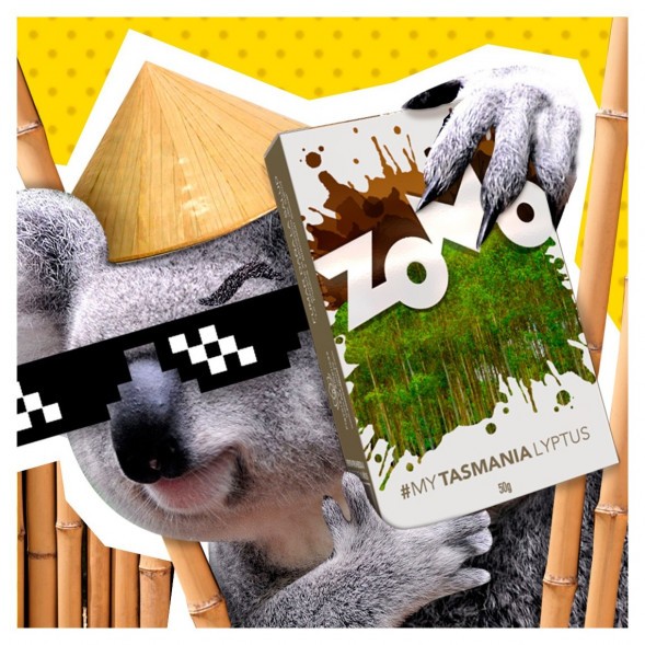 Табак Zomo - Tasmania Lyptus (Тасмания Липтус, 50 грамм) купить в Владивостоке