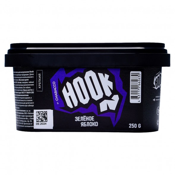 Смесь Hook - Зелёное Яблоко (250 грамм) купить в Владивостоке