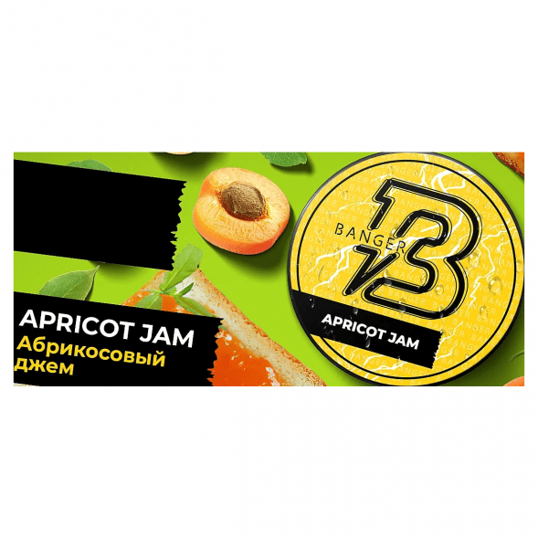 Табак Banger - Apricot Jam (Абрикосовый Джем, 100 грамм) купить в Владивостоке