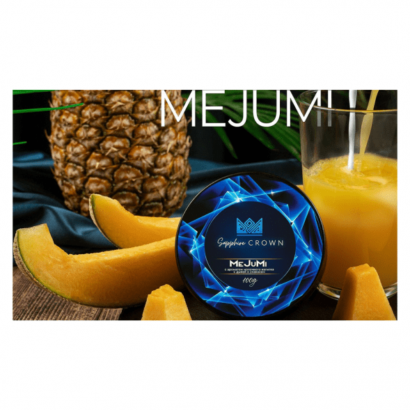 Табак Sapphire Crown - MeJuMi (Молочный Напиток с Дыней и Ананасом, 25 грамм) купить в Владивостоке