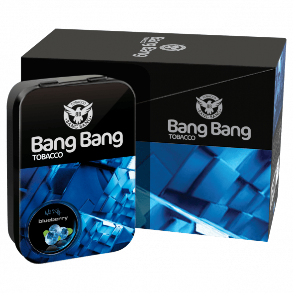 Табак Bang Bang - Черника (Blueberry, 100 грамм) купить в Владивостоке