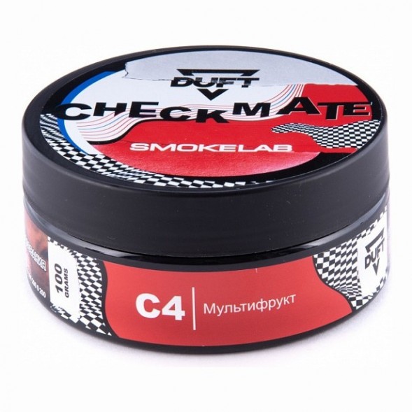 Табак Duft Checkmate - C4 Мультифрукт (100 грамм) купить в Владивостоке