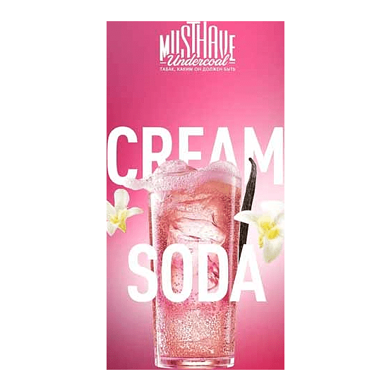 Табак Must Have - Cream Soda (Сливочный Напиток, 25 грамм) купить в Владивостоке