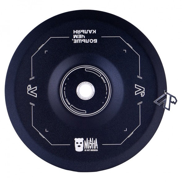 Кальян MISHA Rebel - Revolt Hero БЧК (Чёрный Белый, Без Колбы) купить в Владивостоке