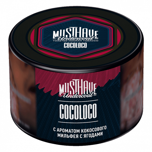 Табак Must Have - Cocoloco (Кокосовый Мильфей с Ягодами, 40 грамм) купить в Владивостоке