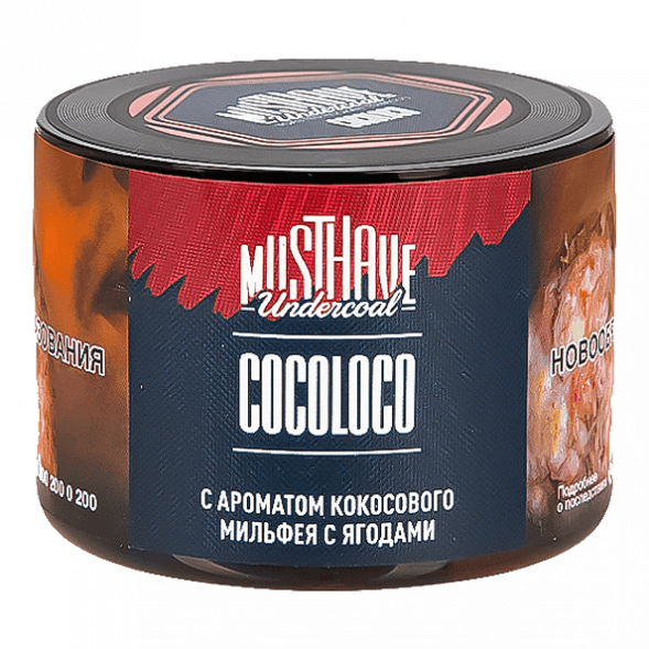 Табак Must Have - Cocoloco (Кокосовый Мильфей с Ягодами, 40 грамм) купить в Владивостоке