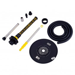 Кальян MISHA Rebel - Revolt Hero Smile (Чёрный Жёлтый, Без Колбы)