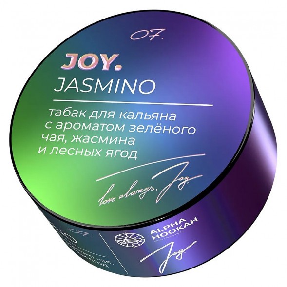 Табак Joy - Jasmino (Зелёный Чай, Жасмин и Лесные Ягоды, 25 грамм) купить в Владивостоке