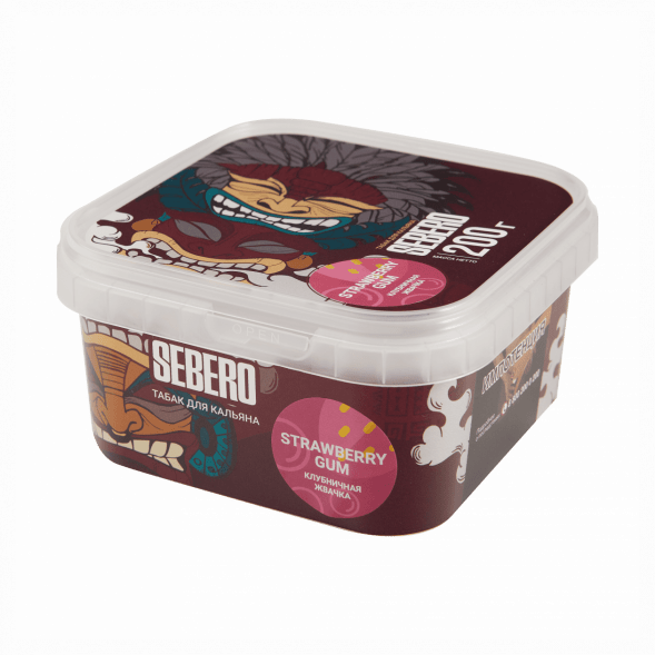 Табак Sebero - Strawberry Gum (Клубничная Жвачка, 200 грамм) купить в Владивостоке