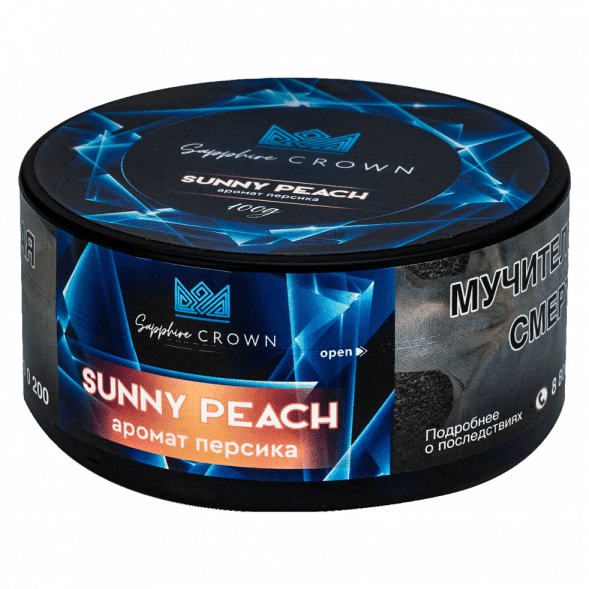 Табак Sapphire Crown - Sunny Peach (Персик, 25 грамм) купить в Владивостоке