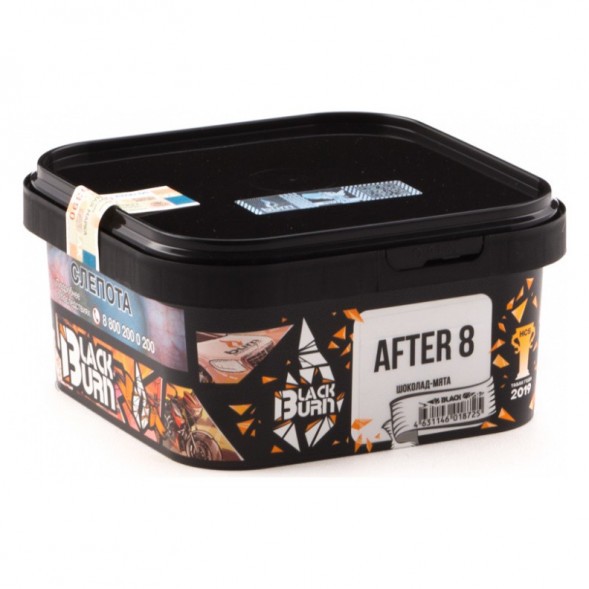 Табак BlackBurn - After 8 (Шоколад Мята, 200 грамм) купить в Владивостоке