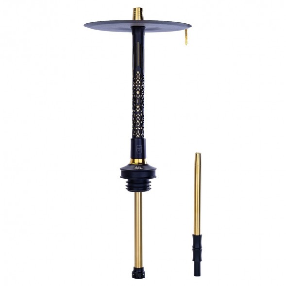 Кальян MISHA Rebel - Revolt Hero Gypsy King Black (Чёрный Золотой, Без Колбы) купить в Владивостоке