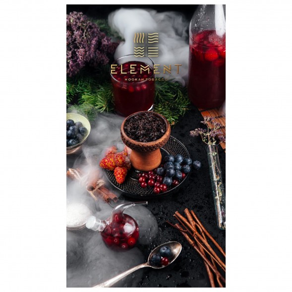 Табак Element Вода - Wildberry Mors (Ягодный морс, 100 грамм) купить в Владивостоке