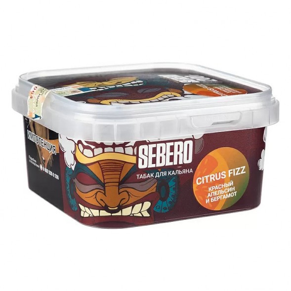 Табак Sebero - Citrus Fizz (Красный Апельсин и Бергамот, 200 грамм) купить в Владивостоке