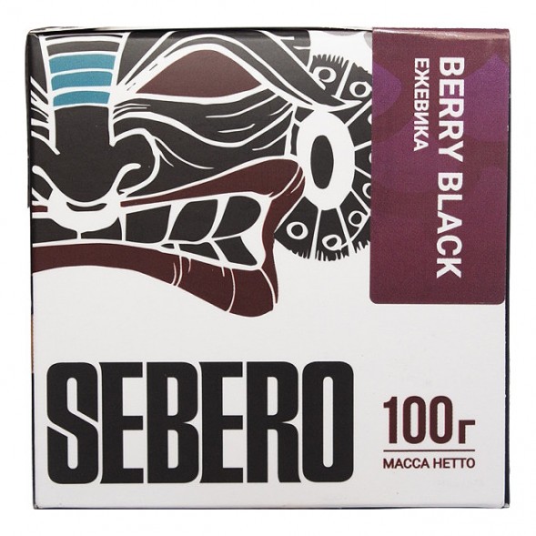 Табак Sebero - Berry Black (Ежевика, 100 грамм) купить в Владивостоке