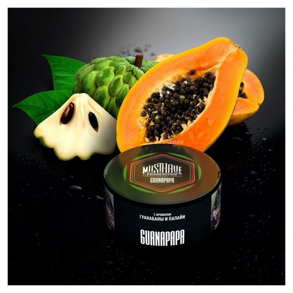 Табак Must Have - GuanaPapa (Гуанабана и Папайя, 25 грамм) купить в Владивостоке