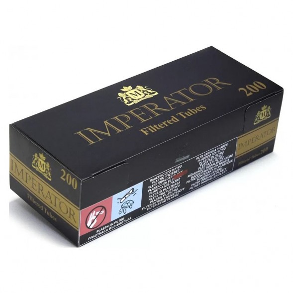 Гильзы сигаретные Imperator - Black (84х20 мм, 200 шт.) купить в Владивостоке