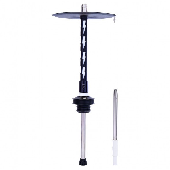 Кальян MISHA Rebel - Revolt Hero Flash (Чёрный Белый, Без Колбы) купить в Владивостоке