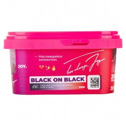 Табак Joy - Black On Black (Кофе и Кола, 200 грамм)