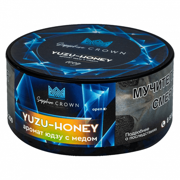 Табак Sapphire Crown - Yuzu-Honey (Юдзу с Мёдом, 25 грамм) купить в Владивостоке