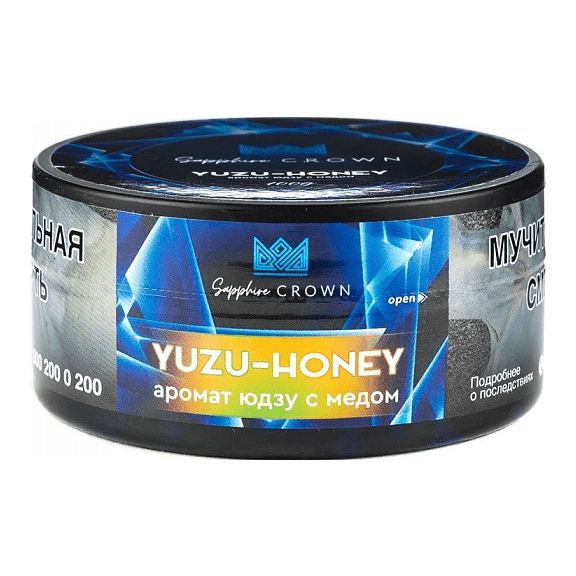 Табак Sapphire Crown - Yuzu-Honey (Юдзу с Мёдом, 25 грамм) купить в Владивостоке