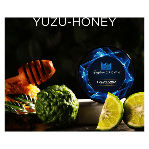 Табак Sapphire Crown - Yuzu-Honey (Юдзу с Мёдом, 25 грамм) купить в Владивостоке