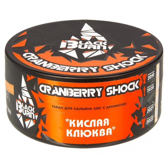 Табак BlackBurn - Cranberry Shock (Кислая Клюква, 100 грамм) купить в Владивостоке