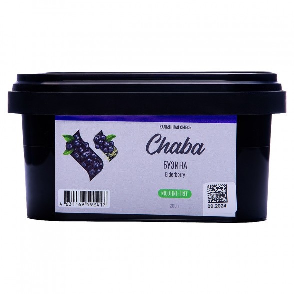 Смесь Chaba - Elderberry (Бузина, 200 грамм, Без никотина) купить в Владивостоке