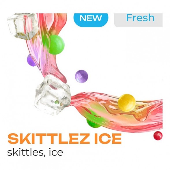 Табак Element Воздух - Skittlez Ice NEW (Ледяной Скитлз, 25 грамм) купить в Владивостоке
