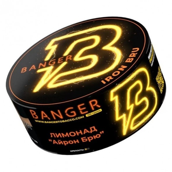Табак Banger - Iron Bru (Лимонад Айрон Брю, 25 грамм) купить в Владивостоке