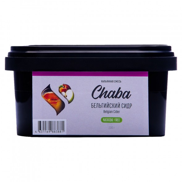 Смесь Chaba - Belgian Cider (Бельгийский Сидр, 200 грамм, Без никотина) купить в Владивостоке