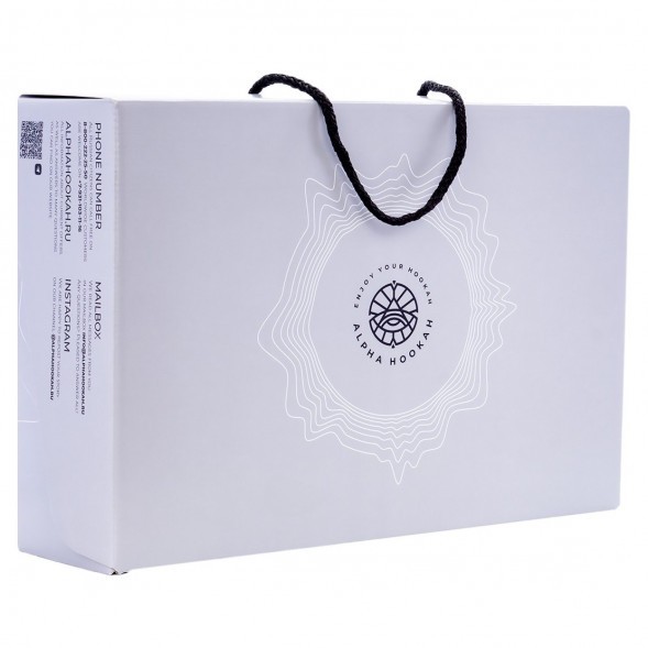 Кальян Alpha Hookah - ORO Light Black (без колбы) купить в Владивостоке