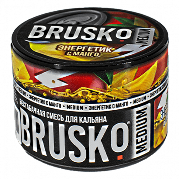 Смесь Brusko Medium - Энергетик с Манго (250 грамм) купить в Владивостоке
