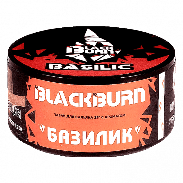 Табак BlackBurn - Basilic (Базилик, 25 грамм) купить в Владивостоке