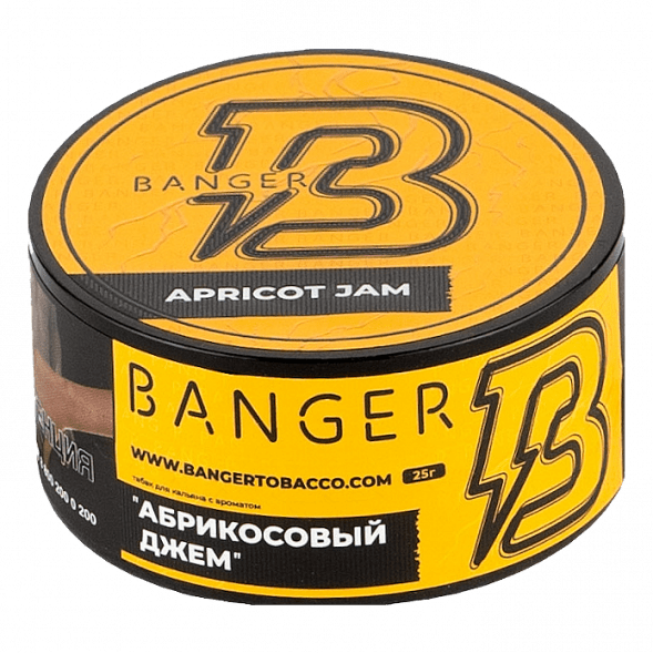 Табак Banger - Apricot Jam (Абрикосовый Джем, 25 грамм) купить в Владивостоке