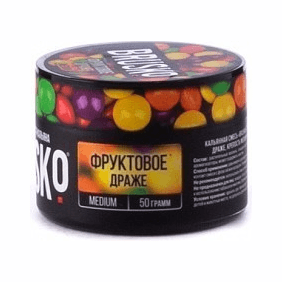 Смесь Brusko Medium - Фруктовое Драже (50 грамм) купить в Владивостоке