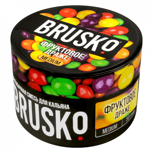 Смесь Brusko Medium - Фруктовое Драже (50 грамм) купить в Владивостоке