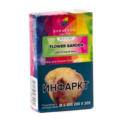 Табак Spectrum Mix Line - Flower Garden (Цветочный Микс, 40 грамм) купить в Владивостоке