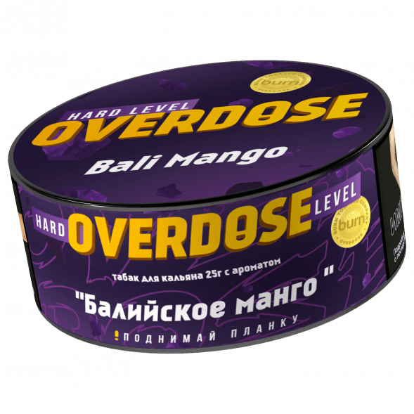 Табак Overdose - Bali Mango (Балийское Манго, 25 грамм) купить в Владивостоке