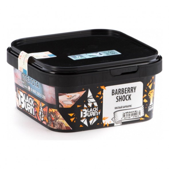 Табак BlackBurn - Barberry Shock (Кислый Барбарис, 200 грамм) купить в Владивостоке