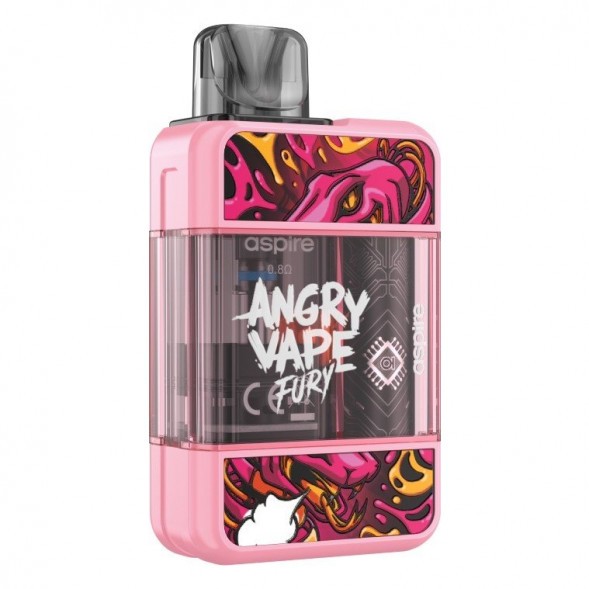 Электронная сигарета Brusko - Angry Vape Fury (650 mAh, Розовый) купить в Владивостоке