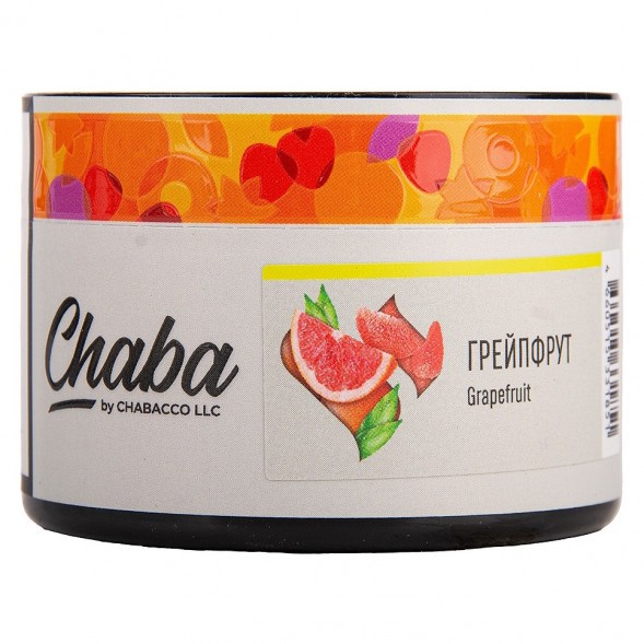 Смесь Chaba - Grapefruit (Грейпфрут, 40 грамм, Без никотина) купить в Владивостоке